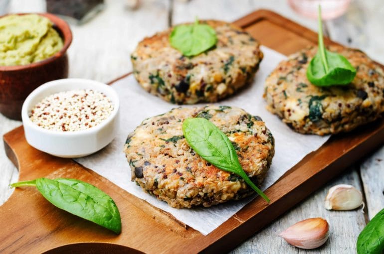 Veggie Burgers de Quinoa